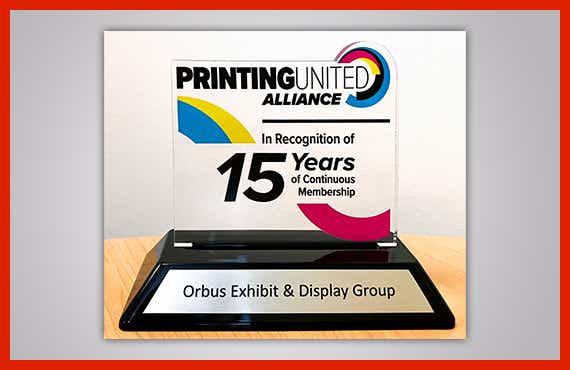 Orbus Achieves G7 Color Certification & Celebrates 15 Years of Partnership With Printing United Alliance