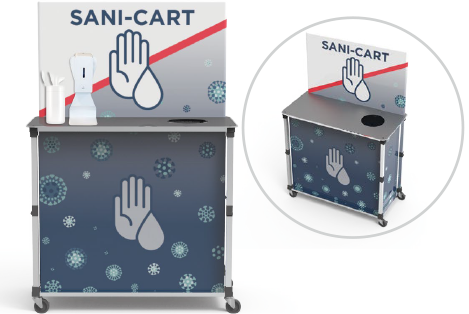 Large Sani-Cart