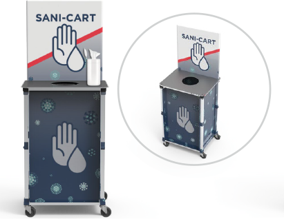 Mini Sani-Cart